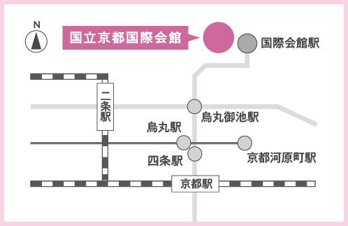 国立京都国際会館周辺マップ